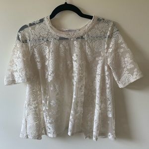 Bcbg lace top